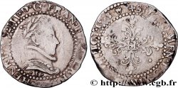 HENRY III Demi-franc au col plat 1578 Limoges