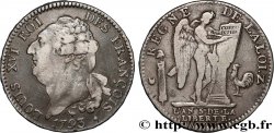 LOUIS XVI Écu dit  au génie , légende FRANÇOIS 1793 Montpellier XF