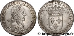 LOUIS XIII LE JUSTE Demi-écu, buste drapé et cuirassé (2e buste de Jean Warin) 1643 Paris, Monnaie de Matignon