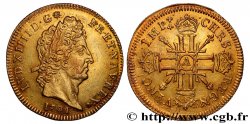 LOUIS XIV  THE SUN KING  Louis d’or aux huit L et aux insignes 1701  Paris AU