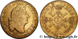 LOUIS XIV LE GRAND OU LE ROI SOLEIL Louis d or aux quatre L 1693 Limoges