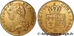 LOUIS XVI Double louis d’or aux écus accolés 1788 Bordeaux