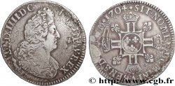 LOUIS XIV  THE SUN KING  Demi-écu aux huit L, 2e type 1704 Paris