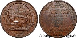 REVOLUTION COINAGE Monneron de 5 sols au serment 1792 