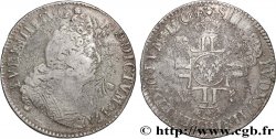 LOUIS XIV  THE SUN KING  Demi-écu aux huit L 1704 Rouen