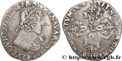 LOUIS XIII LE JUSTE Demi-franc, 13e type 1639 Aix-en-Provence