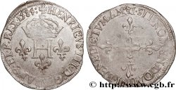 HENRI III Double sol parisis, 2e type 1584 Lyon