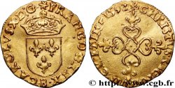 CHARLES X, CARDINAL OF BOURBON Écu d or au soleil, 1er type 1592 Rouen