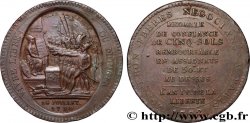 REVOLUTION COINAGE / CONFIANCE (MONNAIES DE…) Monneron de 5 sols au serment (An IV), 3e type 1792 Birmingham, Soho