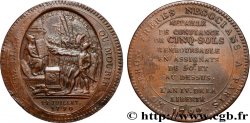 REVOLUTION COINAGE / CONFIANCE (MONNAIES DE…) Monneron de 5 sols au serment (An IV), 3e type 1792 Birmingham, Soho