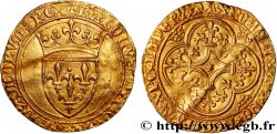 CHARLES VI LE FOU ou LE BIEN AIMÉ / THE BELOVED or THE MAD Écu d or à la couronne n.d. Paris XF