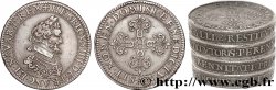 HENRY IV Piéfort de poids quadruple du demi-franc 1607 Paris, Moulin du Louvre
