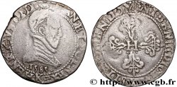 HENRY III Franc au col plat 1585 Bordeaux