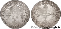 HENRY III Double sol parisis, 2e type 1582 Paris