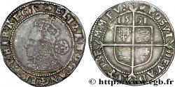 ENGLAND - KINGDOM OF ENGLAND - ELIZABETH I Six pences (5e émission) 1591 Londres