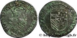 SPANISH NETHERLANDS - DUCHY OF BRABANT - PHILIP II Liard 1587 Arras