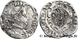 ITALIE - ROYAUME DE SICILE - PHILIPPE IV D ESPAGNE Quart de scudo 1622 Naples