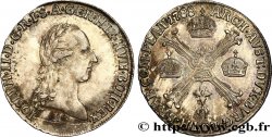 PAYS-BAS AUTRICHIENS - DUCHÉ DE BRABANT - JOSEPH II Quart de couronne d’argent 1788 Gunzbourg