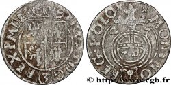 POLONIA - SIGISMONDO III VASA Vingt-quatrième de thaler ou poltorak koronny ou trois polker 1627 Cracovie