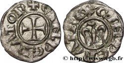 ITALY - KINGDOM OF SICILY - CONSTANCE AND HENRY VI Denaro (denier) n.d. Brindisi